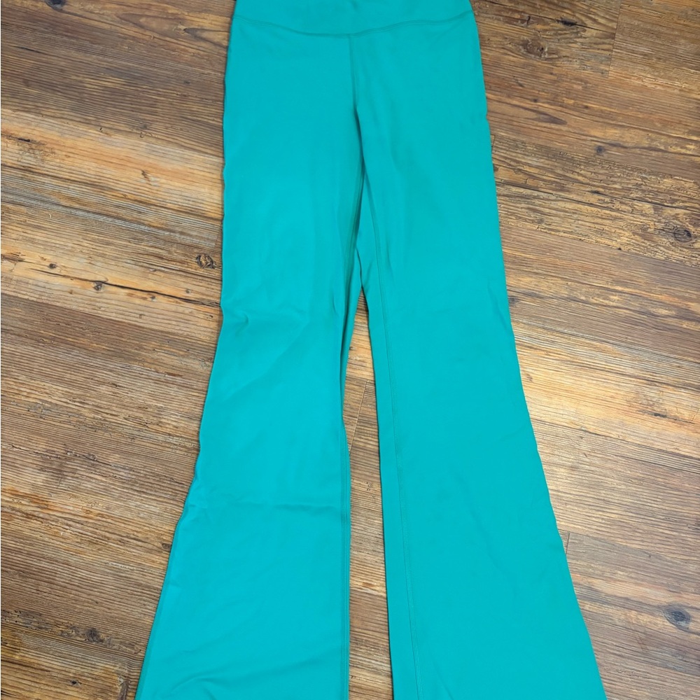Lululemon Athletica Teal Flare Leggings